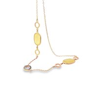 Halskette Lucos Dame in Silber Quarzo ESCO 660- GIALLO - ESCO 660- GIALLO